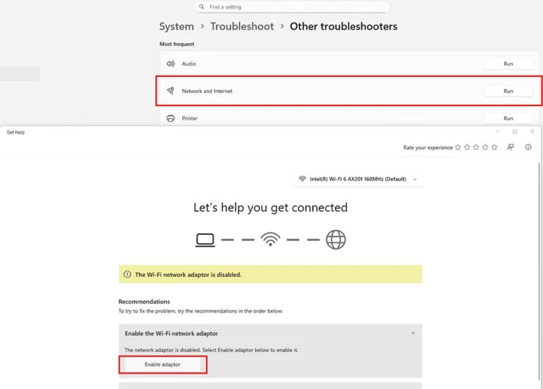 Testing Network Adapter Performance