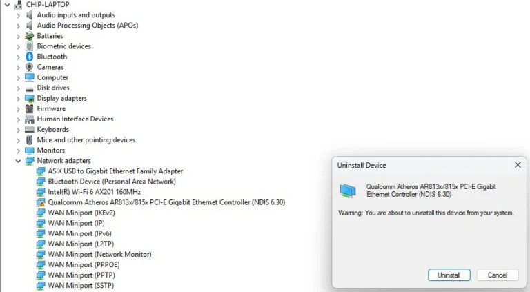 Driver Troubleshooting Steps